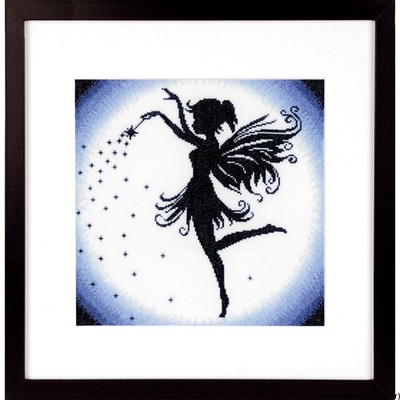 Lanarte cross stitch kit ''charming fairy Feinaida'', counted, DIY