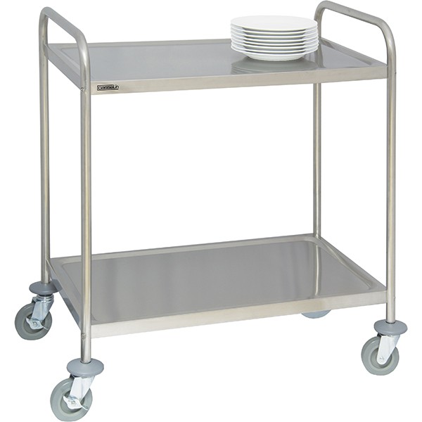 Desserte en inox Casselin CCI2 la haute qualité pour service hôtelier