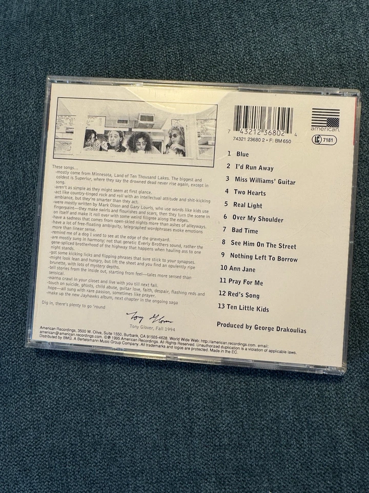 The Jayhawks Tomorrow The Green Grass (1995) Maxi CD Europa - Bild 4 von 4