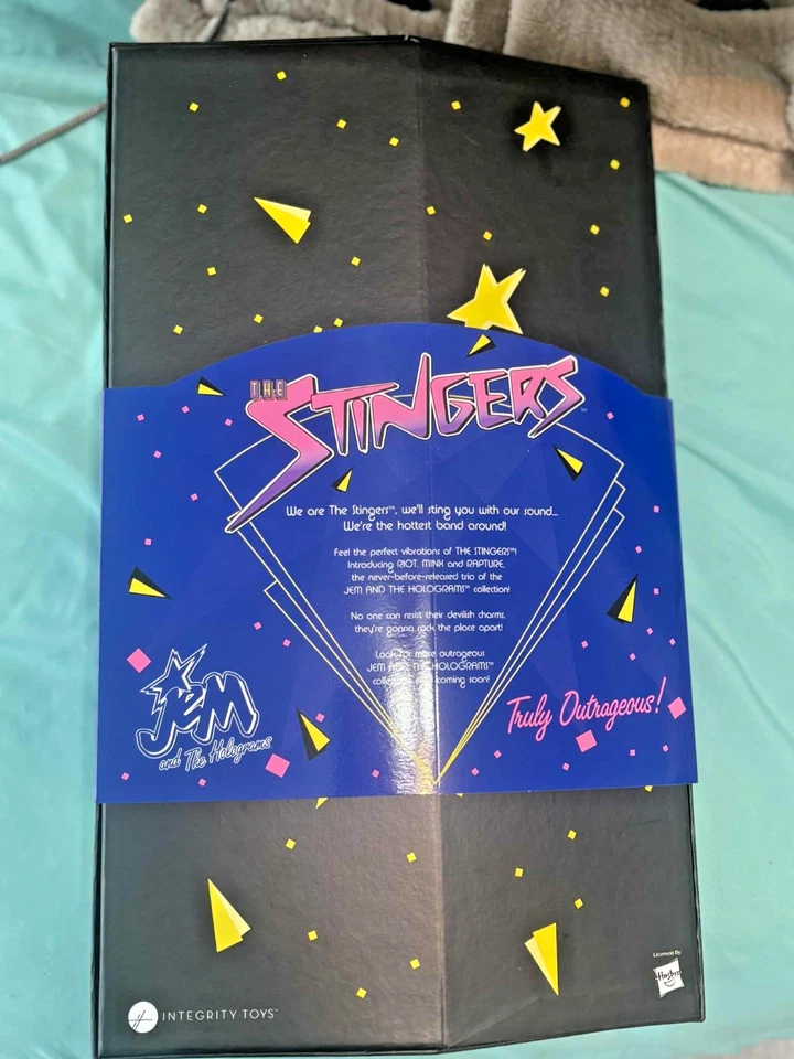 Integrity Toys Jem and the Holograms Ingrid Minx Kruger #14037 aguijones en caja original Foto 4 de 4