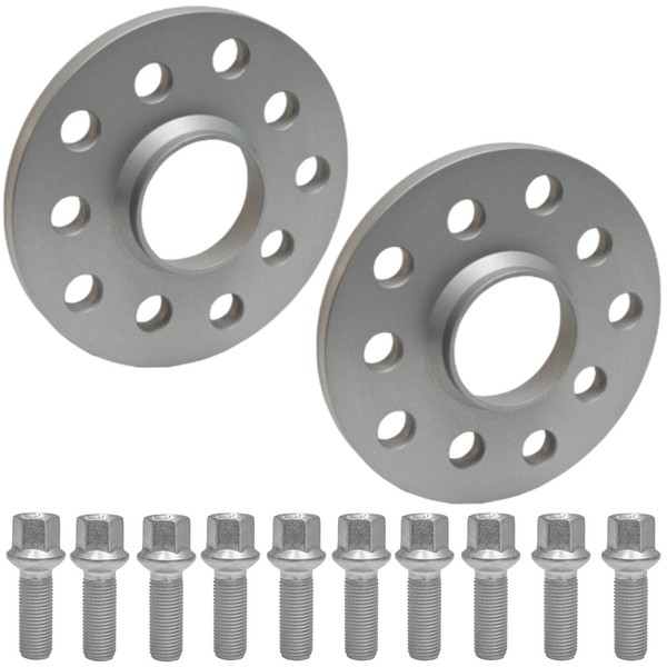 SCC Spurverbreiterung 20Mm 2X10Mm 5X112 FüR Mercedes SLC SLK R172 + Radschrauben-image