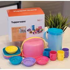 Tupperware 14pcs Miniature Cooking Set Kids Play Mini Toy Set Xmas Gift