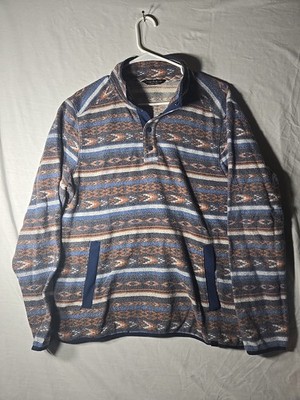 Alpine Design Men's Outlook Point 1/4 Snap Fleece Pullover Sweatshirt Medium
