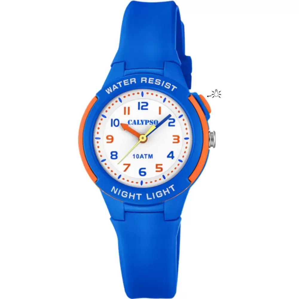 Orologio Bambino Calypso Silicone Sweet Time K6069/3 Celeste Solo tempo