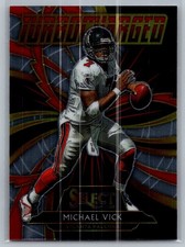 2020 Panini Select #T7 Michael Vick Turbocharged Prizm