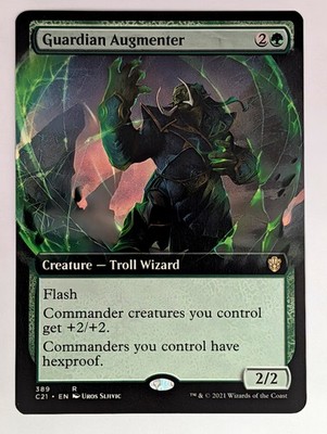 (Normal) Guardian Augmenter (Extended Art) (389) Commander 2021 Mtg NM
