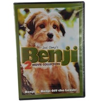 Benji 2 Movie Collection DVD Box Set Benji Off The Leash G Family New Sealed
