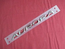 Nos Oem Oldsmobile Aurora Chrome Trunk Lid Nameplate Emblem 1996 - 99 Chrome