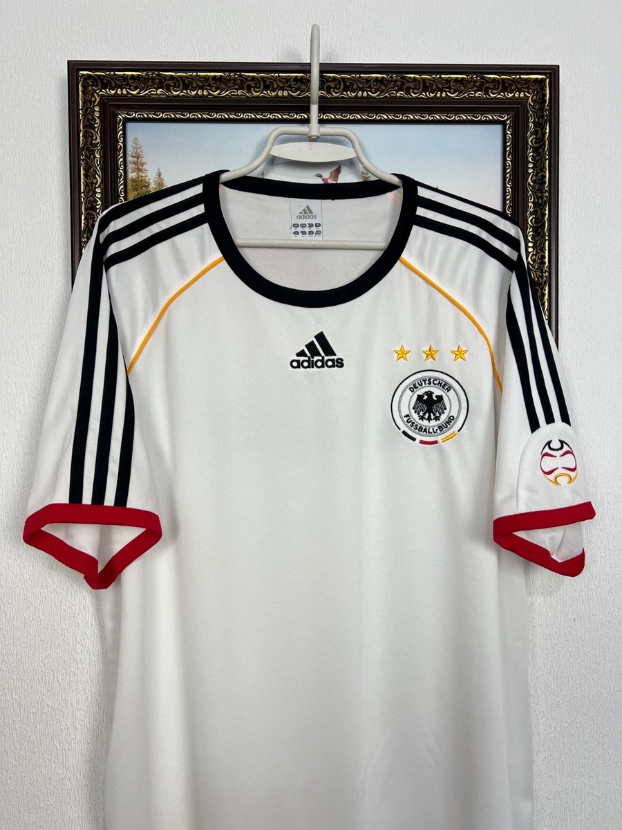 Germany Home football shirt 2006 Soccer Adidas Jersey White Mens