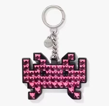 Space Invaders X Kate Spade New York Embellished Bag Charm NWT