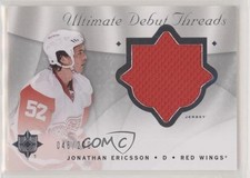 2008-09 Ultimate Collection Debut Threads 46/200 Jonathan Ericsson #DT-JE x6g