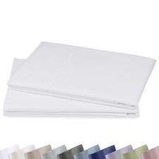 Pillow Cases Standard Size Set of 2-1000 Thread Count Sateen, Soft and Thick ...