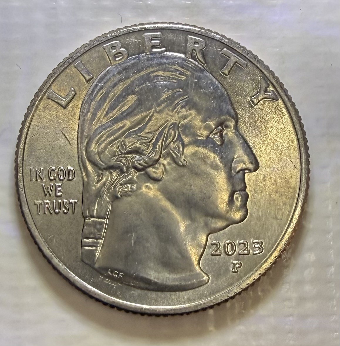Rare MARIA TALLCHIEF Quarter 2023 P Mint Errors 