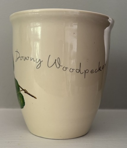 CJ Wildlife Downy Woodpecker Bird Coffee Mug Cup Birder Birding Birdwatcher - Picture 2 of 6