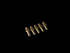 Brass M4x0.7mm Nipple 5pcs Water Cooling Fuel Nozzle Bamboo Air Hose Japan 88b