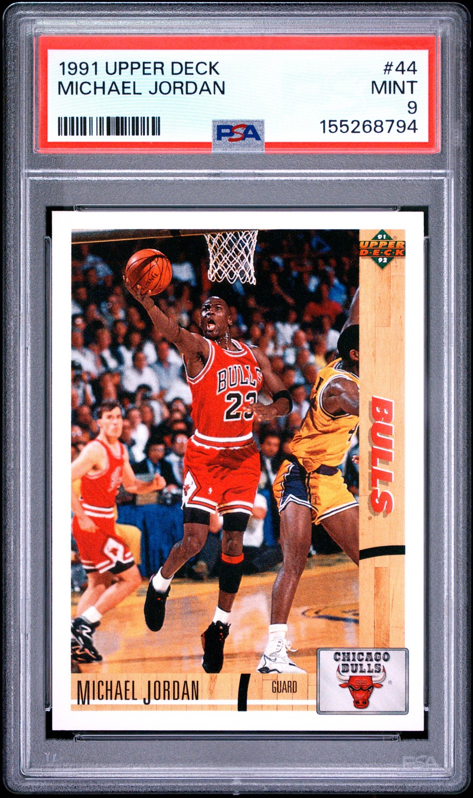 1991 UD #44 MICHAEL JORDAN PSA 9