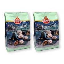 Wicklein Pfeffernusse Glazed w Dark Chocolate Gingerbread Cookies 6.17 Oz.(2-pk)