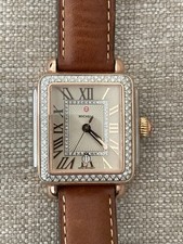 MICHELE Watch Deco Madison Diamond Rose Gold
