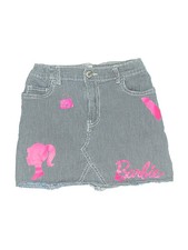 OshKosh B'gosh Girls Gray Denim Skirt 7