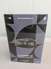 Interphone U-Com 2 Motorcycle Bluetooth Intercom Headset