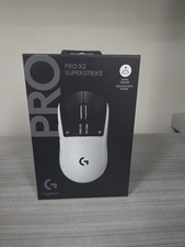 Logitech PRO X2 SUPERSTRIKE Wireless Gaming Mouse White IN HAND SHIPS TODAY NEW