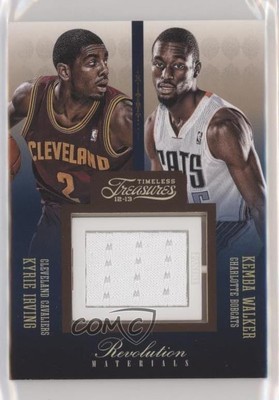 2012 Timeless Treasures Revolution Materials 63/75 Kemba Walker Kyrie Irving yj0