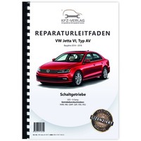 VW Jetta 6, Typ AV (14>) 6 Gang Schaltgetriebe 02S - Reparaturanleitung