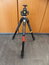Manfrotto 055XB Videostativ Kamera Stativ 498 Stativkopf gebraucht #11 M