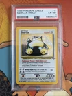 1999 Pokemon Jungle Snorlax Holo Card PSA 6 EX-MT 11/64