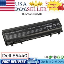 Battery for Dell Latitude E5440 E5540 451-BBIE 970V9 9TJ2J WGCW6 VVONF 5200mAh