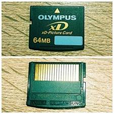 Xd picture card OLYMPUS 64 Mb. Working