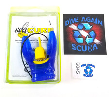 Scuba Diving SeaCURE X Type Moldable Mouthpiece Blue 1 NEW Mouth Piece