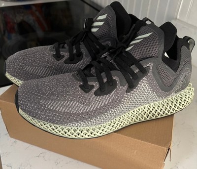 Adidas Men AlphaEdge 4D Gray Running Sneakers