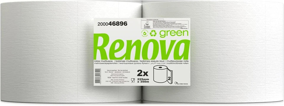 FORNOR 67133 X1 ROTOLO DI CARTA POLIVALENTE 350 M 2 - Immagine 2 di 4