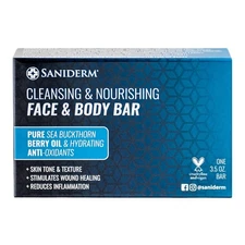 Face & Body Bar, Cleansing Soap with Citrus Scent (1 Bar) – Hydrates and Heal...