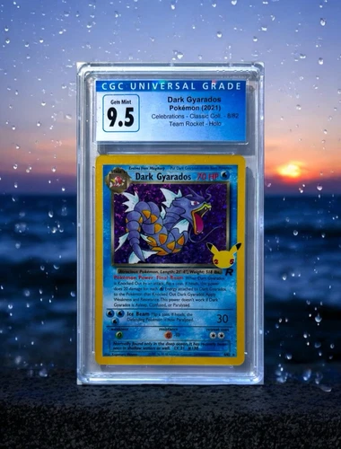 Pokemon Dark Gyarados Holo #8 Celebrations 2021 - CGC 9.5