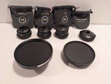 Moment Lens Bundle V2 M-Series Mobile Wide 18mm  25mm Tele Lens Cover  Case  