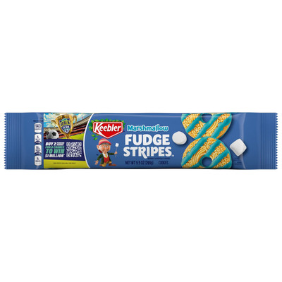 Keebler Fudge Stripes Marshmallow, Limited Edition, 9.5 oz
