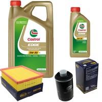 SCT Inspektionspaket 6L Castrol Titanium 5W-30 FüR Seat Exeo ST 1.8 Tsi 2.0 Tfsi