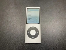 Apple iPod Nano 4th Generation Silver 8GB A1285  READ -
