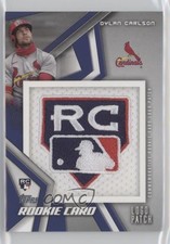 2021 Topps Rookie Card Manufactured Dylan Carlson #RP-DC Patch RC 3q5. rookie card picture