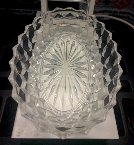 Vintage American-Clear by Fostoria Oval Vegetable Glass Bowl