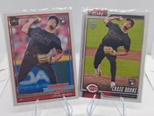 2026 Topps Chase Burns RC W/ 1991 Rookie Insert Reds