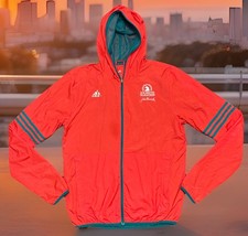 Adidas 2016 Boston Marathon Windbreaker Climaproof Jacket Size Small
