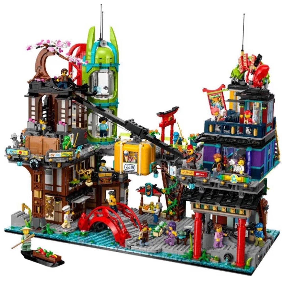 LEGO NINJAGO: Ninjago City Markets Set #71799 New Sealed Bags