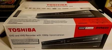 Toshiba DVR620 DVD Recorder / VCR/VHS Combo With 1080p Upconversion. NEW
