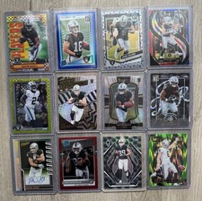 Las Vegas Raiders Card Lot Of 12 Cards Rookies/Numbered/Auto cards📈🔥