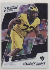 2018 Panini Prestige Rookie Xtra Points Purple Maurice Hurst #218 o6n