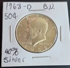 1968-D, 1969-D, 1970-D 40% Silver Kennedy Half Dollars BU