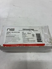 NSI Industries Grounding Intersystem Bonding 2-6 Awg w/Cover GBIBZ-126-4414-WC